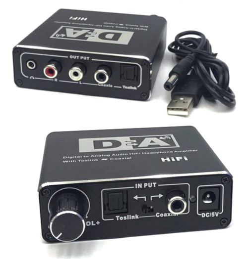 Digital to Analog Audio Convertor with Volume Control
